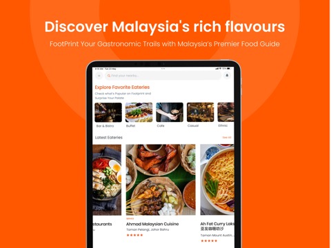 FootPrint: Malaysia Food Guideのおすすめ画像1