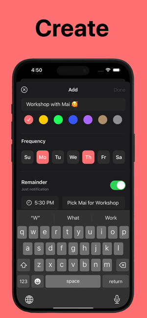 ‎WeekFlow: Planner and Reminder Screenshot