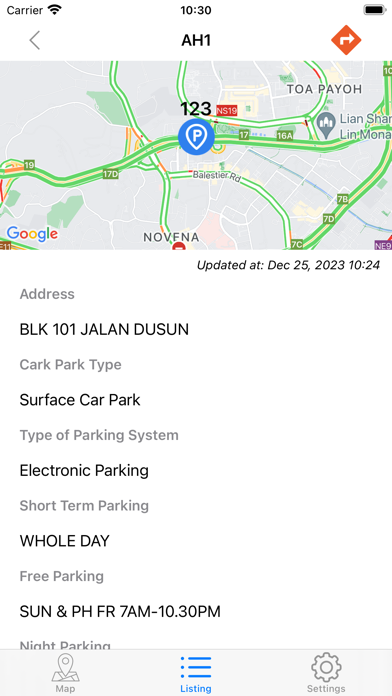 Car Parking Lot in Singapore Screenshot