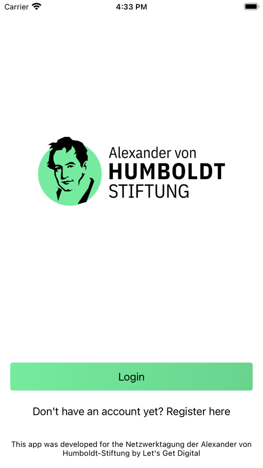 #1. AvH Network Meeting Stuttgart (iOS) Podle: Kongress- und Kulturmanagement GmbH