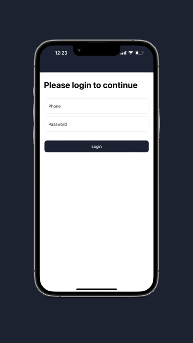 Njiklik Delivery App Screenshot