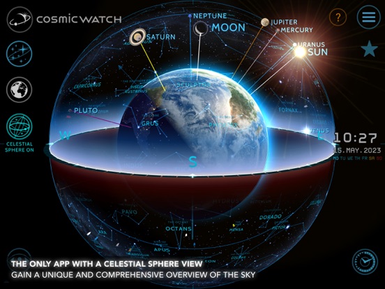 Cosmic-Watch Screenshots