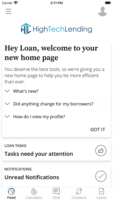 HighTechLending Screenshot