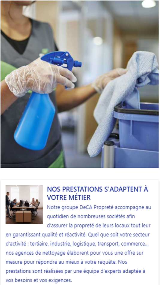 #4. CSE DECA NCL (iOS) Podle: DECA PROPRETE BRETAGNE