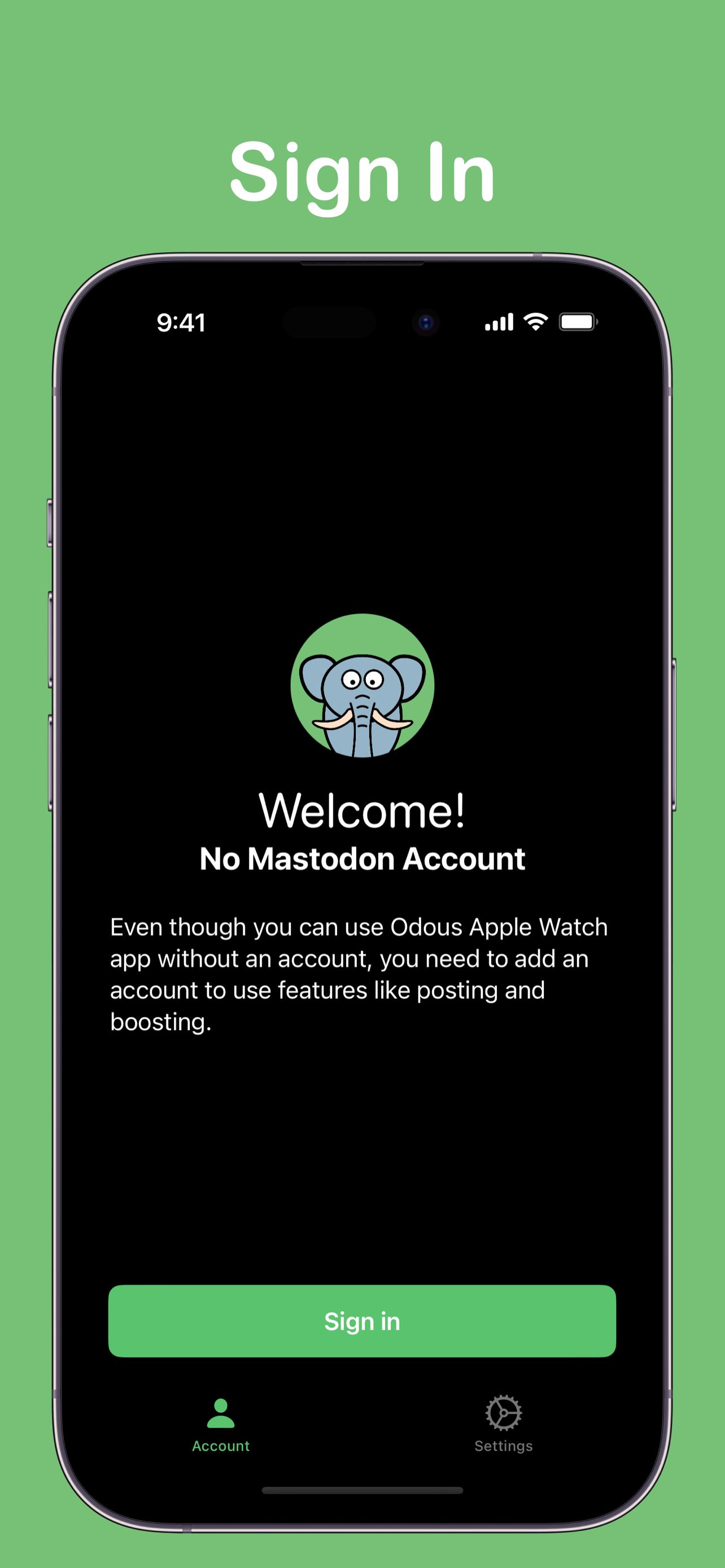 Odous for Mastodon