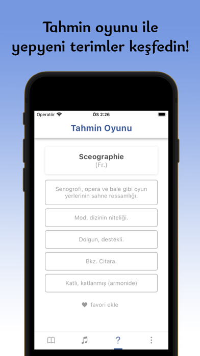 Müzik Terimleri Sözlüğü Screenshot