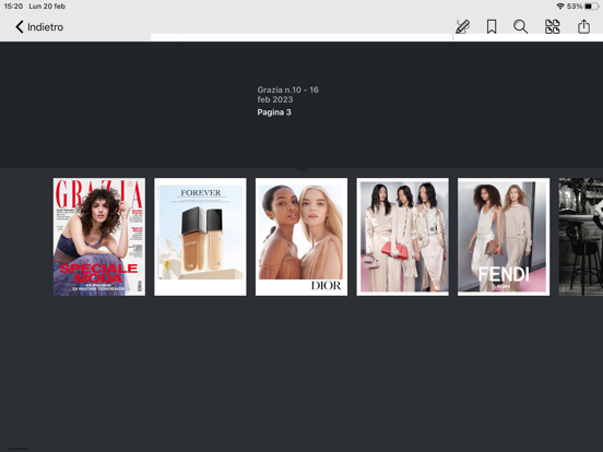 Grazia iPad app afbeelding 7