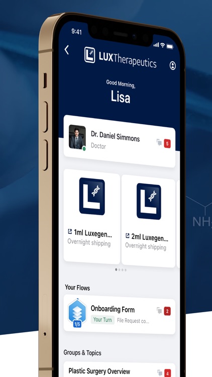 Lux Therapeutics Portal