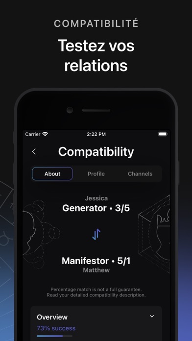 Screenshot #3 pour Human Design: Spiritualite App