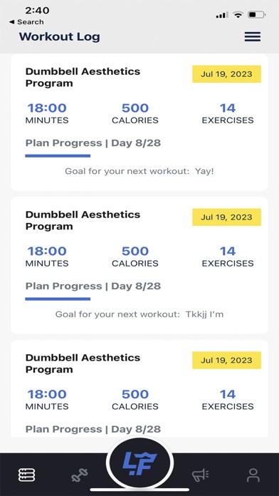 Living.Fit Screenshot