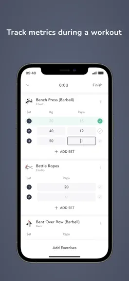 Game screenshot GymNotes: Log & Track Workouts hack