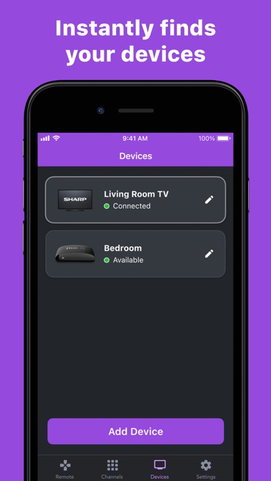 RoByte: Roku Remote TV App Screenshot