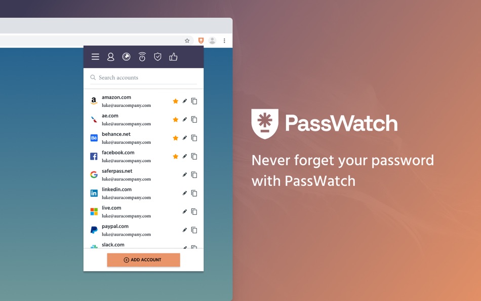 #1. Passwatch - Password Manager (macOS) 由: AnchorFree Inc.