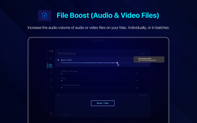 ‎Boom2:Volume Boost & Equalizer Screenshot