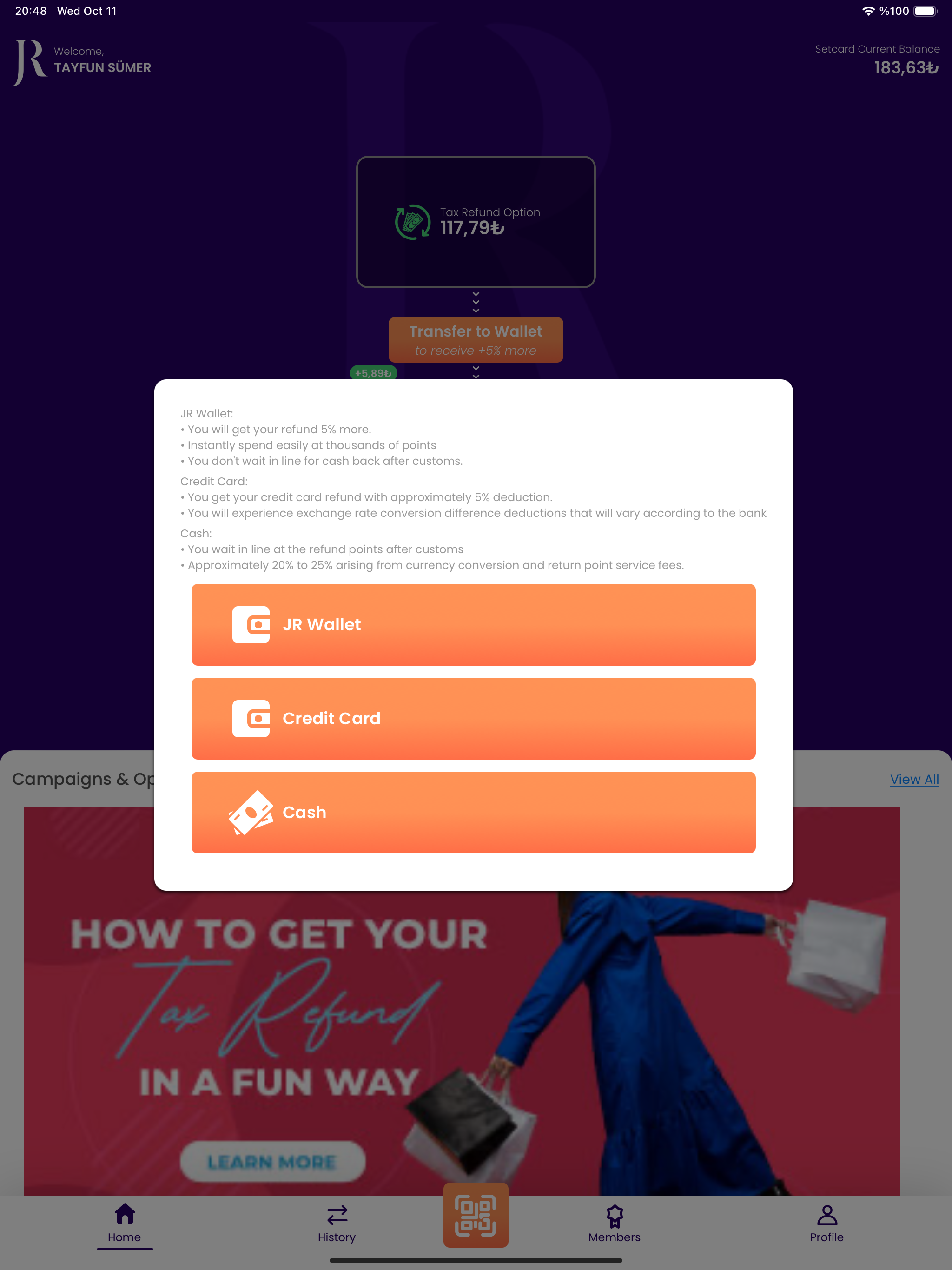 Joy Refund