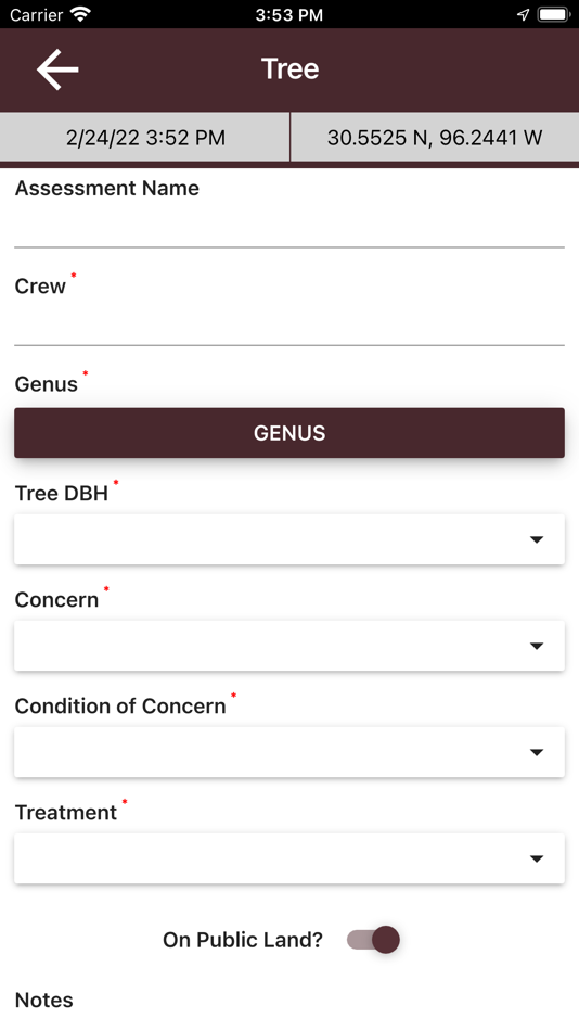 #3. Tree Risk Assessment - Level 1 (iOS) 由: Texas A&M Forest Service (TFS)