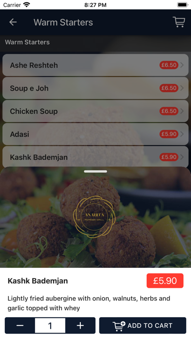 Screenshot #3 pour Anahita Persian Grill