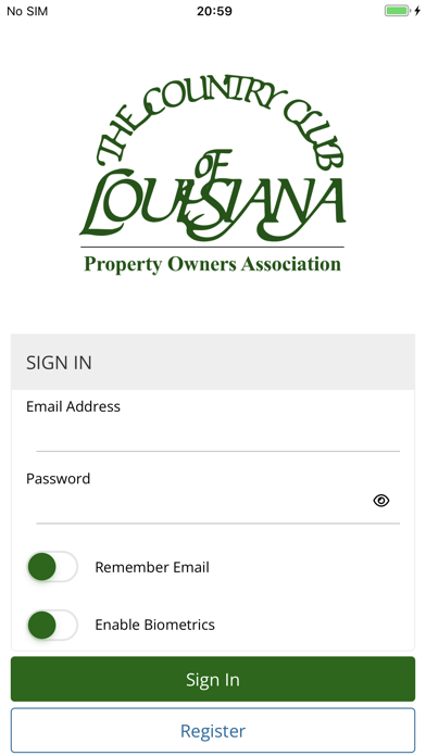 CCLA Portal Screenshot