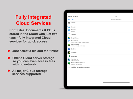 Print n Share iPad app afbeelding 3