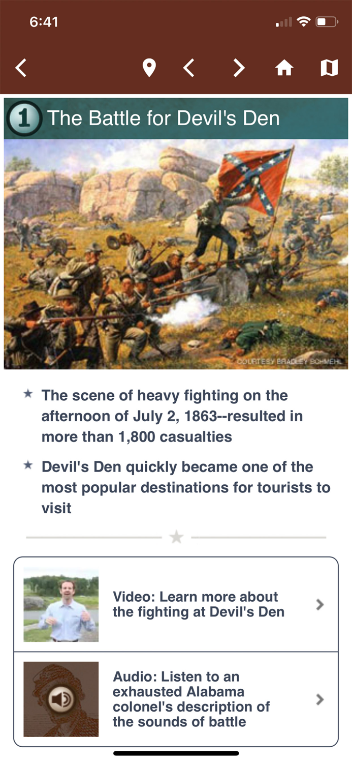 Gettysburg Battle App July 2