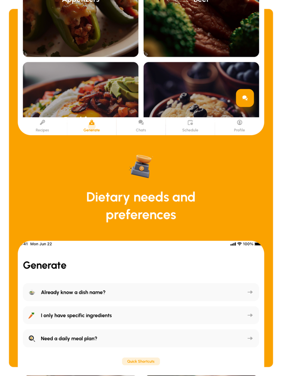 EatAI: Tasty Recipe Suggestion iPad screenshot 6 - Food & Drink app