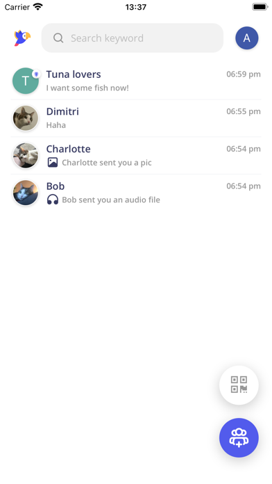 Berty Messenger Screenshot