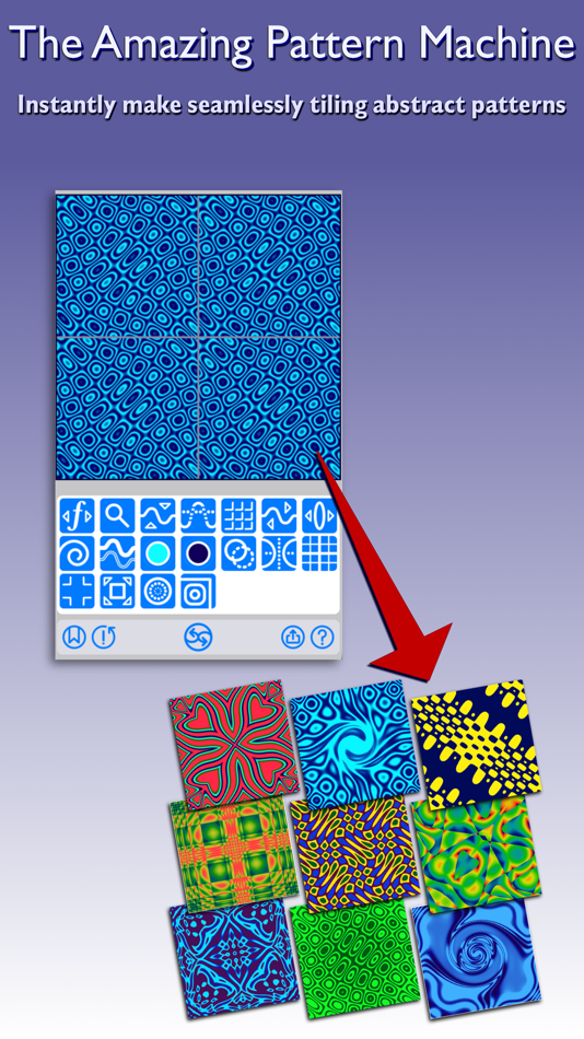 #1. Pattern Bliss (macOS) 由: Eduard Schwan