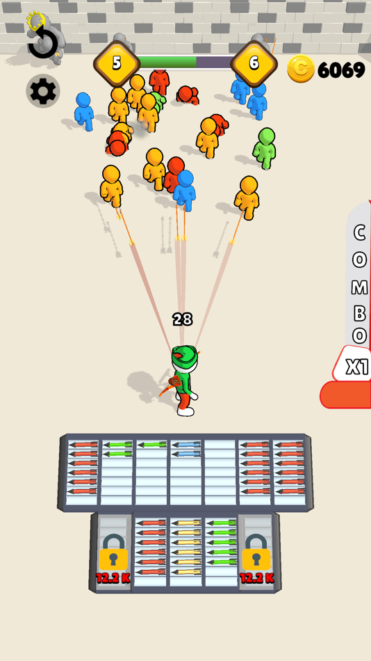 #3. Arrow Sort (iOS) 由: DK Bilgi Teknolojileri