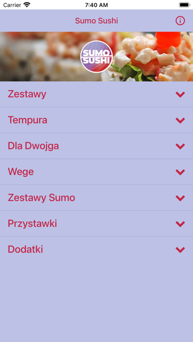 SUMO SUSHI Krakow Screenshot