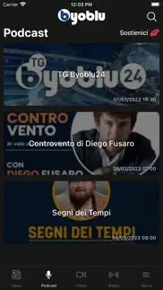 byoblu - la tv dei cittadini iphone screenshot 3
