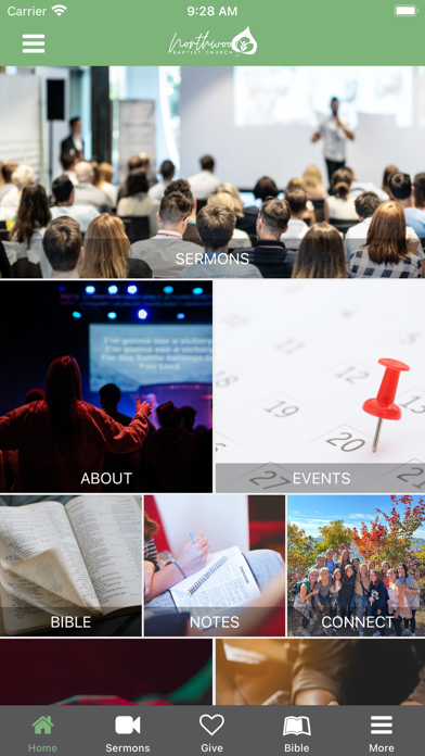 Northwood Baptist Church Screenshot