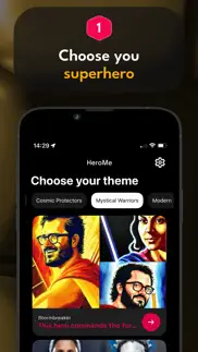 herome - ai superhero makeover iphone screenshot 4