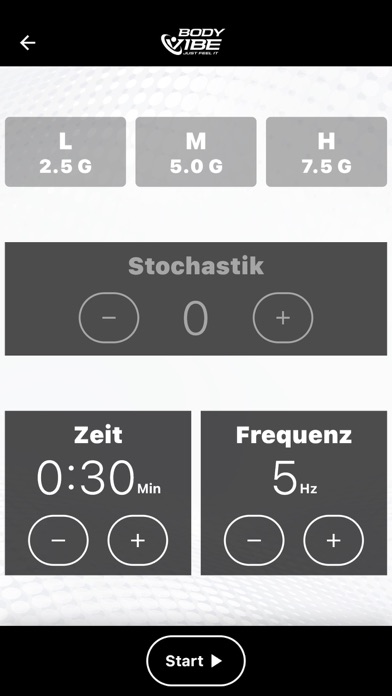 Bodyvibe VisualCoach Screenshot
