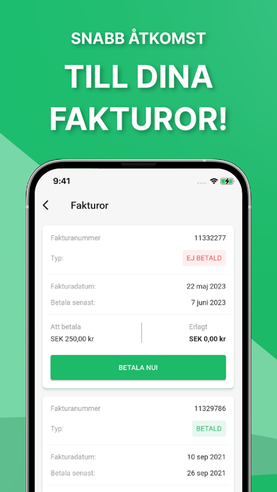 KanslietOnline Medlemsapp Screenshot