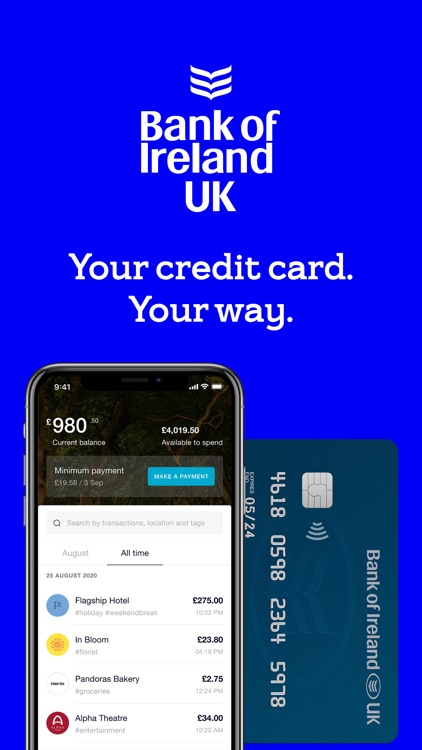 Bank of Ireland UK Credit Card