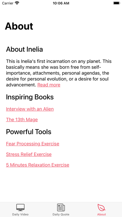 Daily Empowerment Screenshot