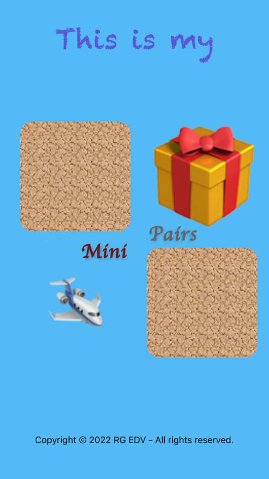 #1. Search for pairs (iOS) 由: RG-EDV