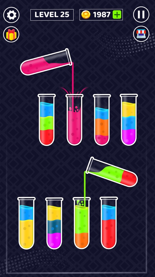 #3. Water Sort Color Water Game (iOS) 由: Muhammad Umer Malik