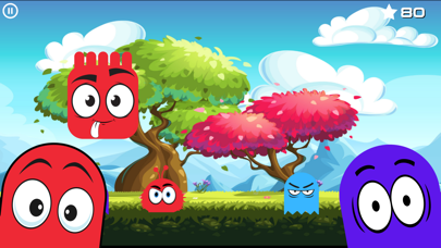 Monster Hop Cartoon Kid Puzzle Screenshot