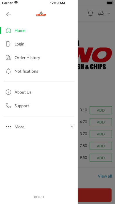 MILANO PIZZA KEBAB Screenshot