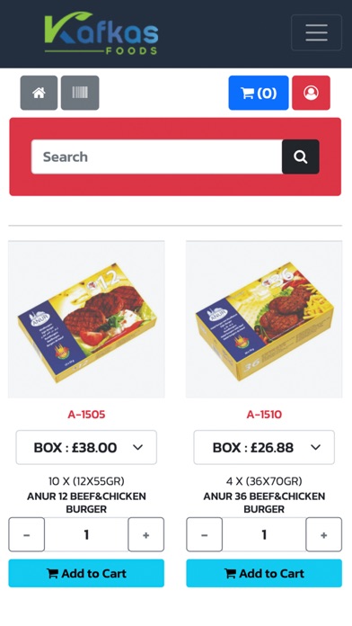 Kafkas Foods Ltd Screenshot