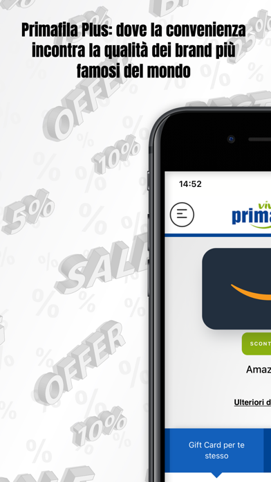 Primafila Gift Card Screenshot