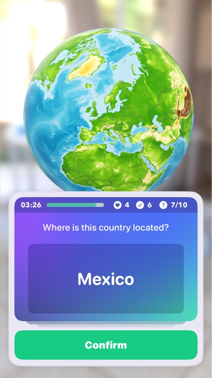 GeoGeek AR - Geography Quiz