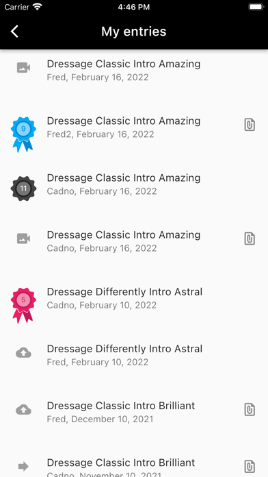 My Digital Dressage Screenshot