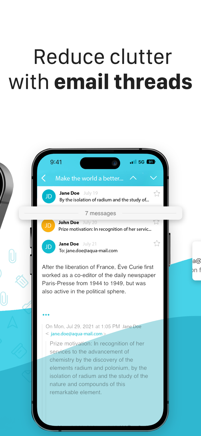 Email Aqua Mail Secure Client