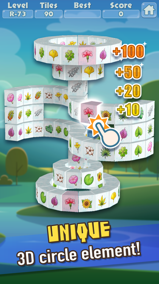 #2. 3D Triple Tile Match (iOS) 由: mei lien lin