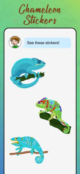Game screenshot Chameleon Stickers hack