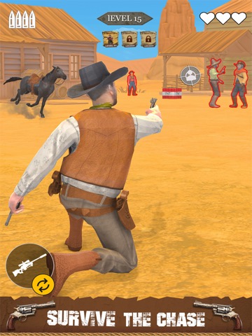 Western Cowboy Survival Gameのおすすめ画像1