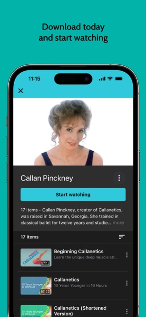 Callanetics TV on the App Store
