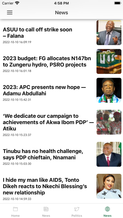 Nigeria News & Newspapers Screenshot